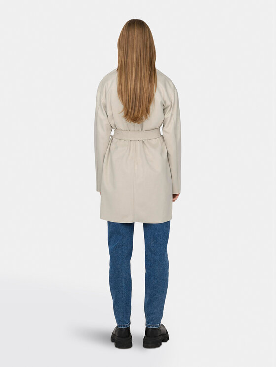ONLY ONLY Prechodný kabát Joline 15315660 Béžová Regular Fit