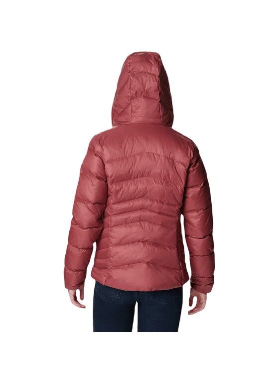 Columbia Columbia Kurtka zimowa Autumn Park Down Hooded 1909232679 Bordowy Regular Fit