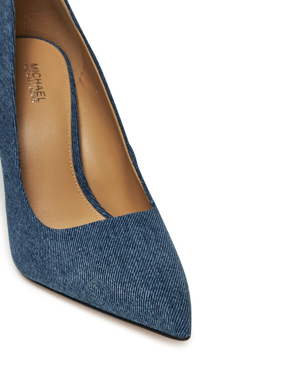 MICHAEL Michael Kors MICHAEL Michael Kors Pantofi cu toc subțire Amara 40S5AMHP1D Albastru
