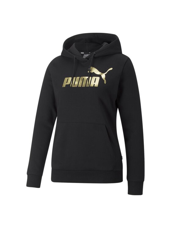 Puma Puma Bluza Ess+ 849958 Czarny Regular Fit