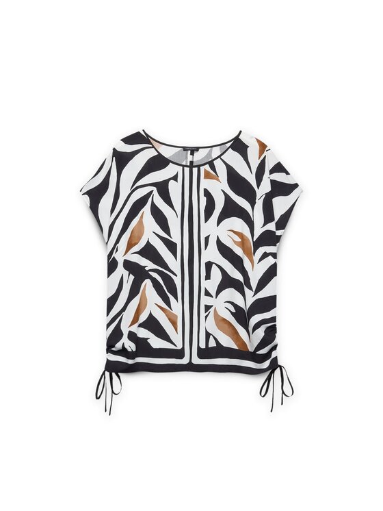 Fiorella Rubino Fiorella Rubino Bluzka 2808T002322N0S1 Czarny Regular Fit
