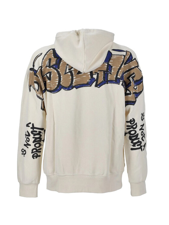 DISCLAIMER DISCLAIMER Felpa 24IDS54610 Bianco Regular Fit