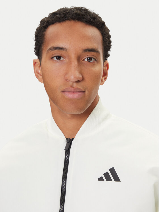 adidas adidas Bomber-jakk Stadium JX5638 Valge Loose Fit