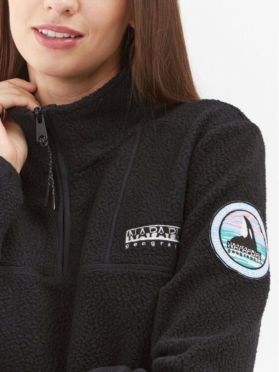 Napapijri Napapijri Fliis NP0A4HBQ Must Regular Fit