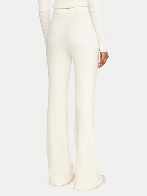 Guess Guess Leggings V5BB08 Z3JD2 Écru Flare Fit