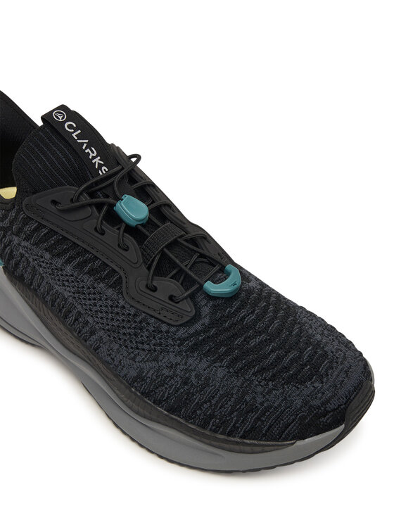 Clarks Clarks Снікерcи Pace Rise 26187370 Чорний