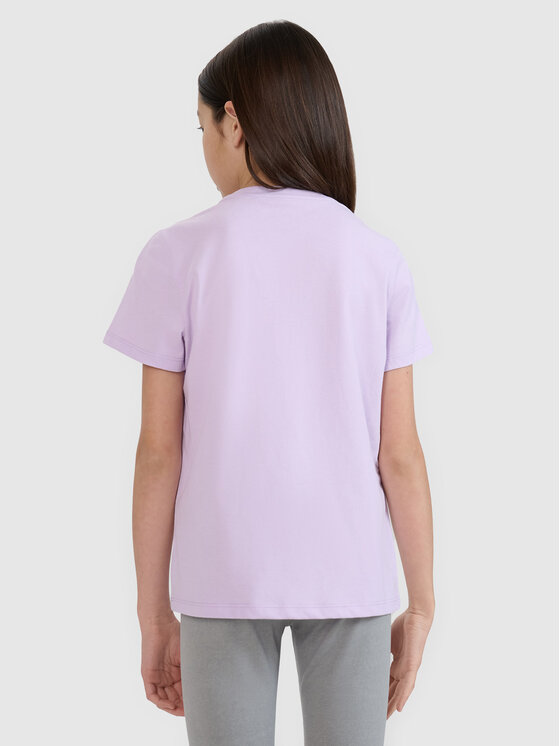 4F 4F T-Shirt SWELLS OF THE OCEAN Fioletowy jasny Regular Fit