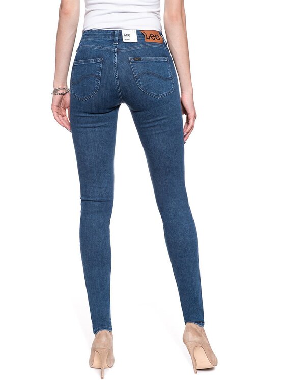Lee Lee Jeans L526MHGT Blu scuro Skinny Fit