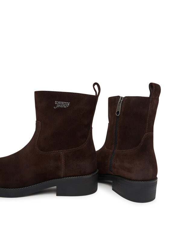 Tommy Jeans Tommy Jeans Боти Chelsea Boots EN0EN03078 Тъмнокафяв