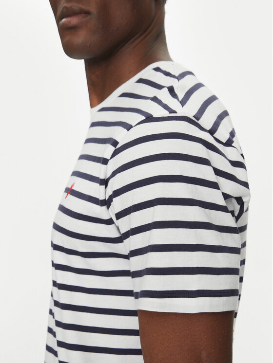Save The Duck Save The Duck Tricou DT1743M BESY20 Bleumarin Regular Fit