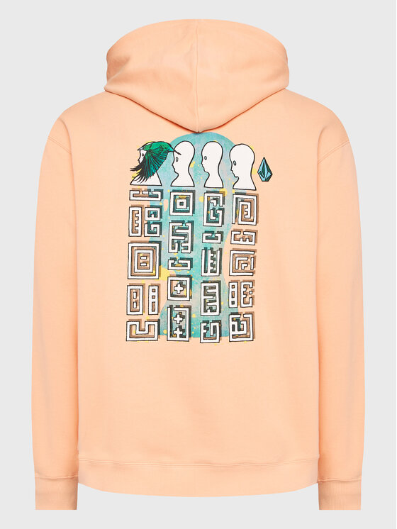Volcom Volcom Світшот Merlin Murray A4112304 Оранжевий Classic Fit