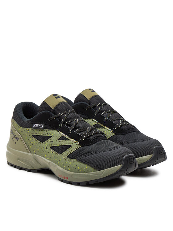 Salomon Salomon Трекінгові черевики Outway Climasalomon™ Waterproof L47282700 Зелений