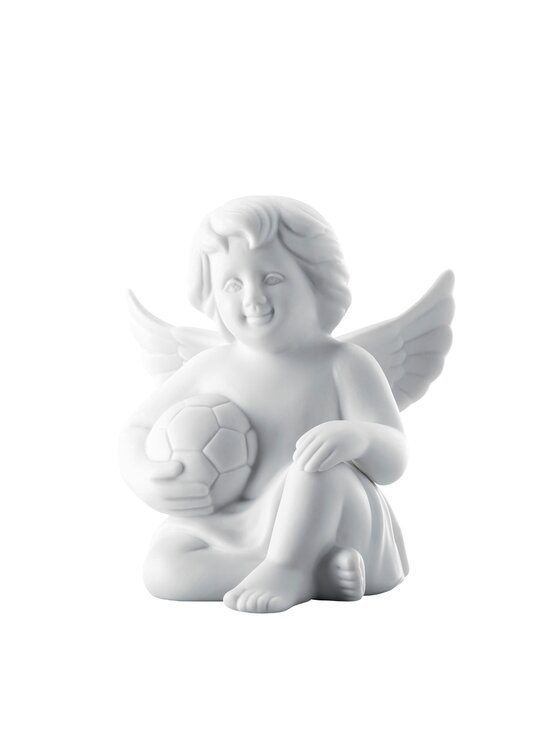 Rosenthal Rosenthal Figurka Anioł duży piłkarz Biały