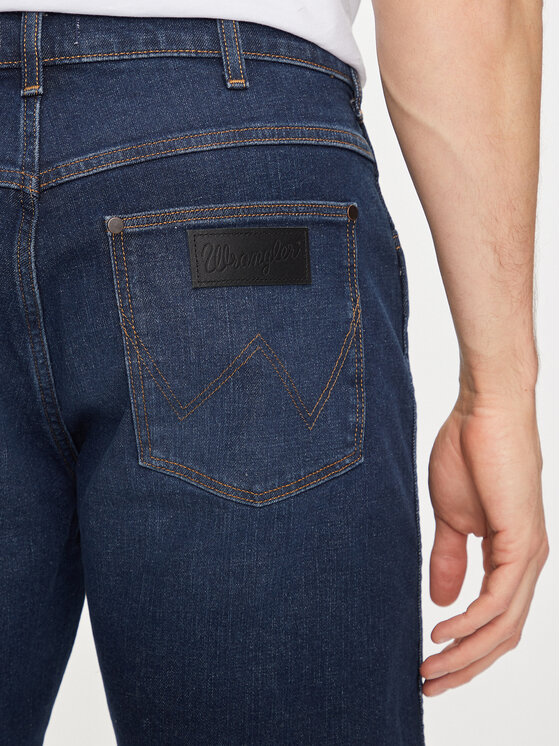 Wrangler Wrangler Džínsové šortky 112350820 Modrá Relaxed Fit