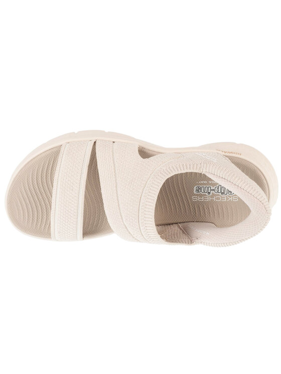 Skechers Skechers Sandały Skechers Slip-Ins: Go Walk Flex Sandal - Enticing Szary