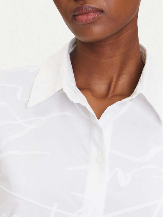 KARL LAGERFELD KARL LAGERFELD Camicia A3W11021 Bianco Regular Fit
