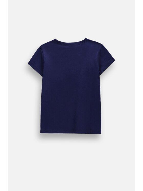 Coccodrillo Coccodrillo T-Shirt ZC6143205AGK-015 Granatowy Regular Fit