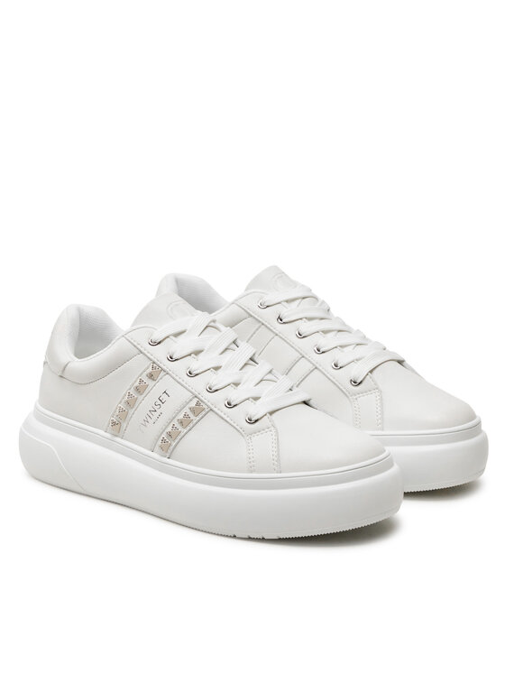 TWINSET TWINSET Αθλητικά 242TCP01G Λευκό