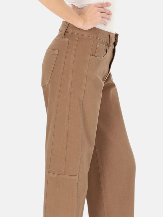 L’AF L’AF Jeansy Mario Brązowy Slouchy Fit