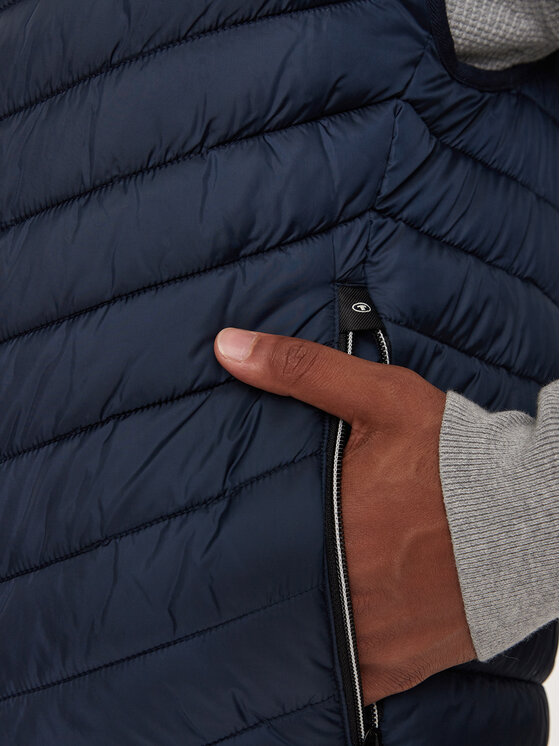 Tom Tailor Tom Tailor Weste 1041310 Dunkelblau Regular Fit