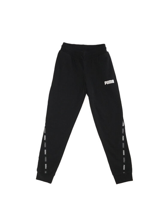 Puma Puma Spodnie dresowe 674021 Czarny Regular Fit