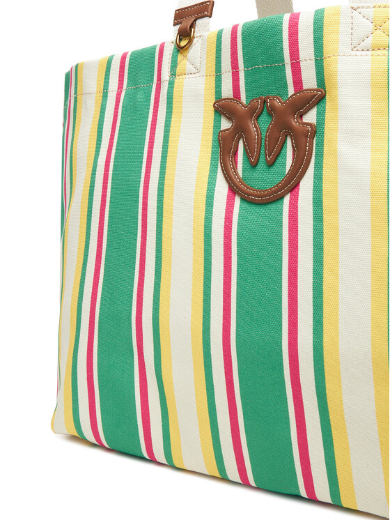 PINKO PINKO Handtasche Shopping Bag Extra PE 25 PLTT 104754 A2G5 Grün