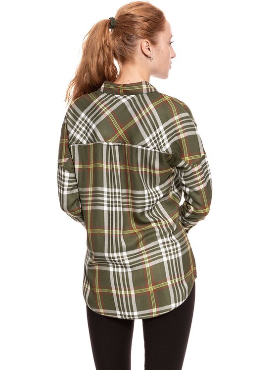 Wrangler Wrangler Camicia LOOSE SHIRT Rosso Loose Fit