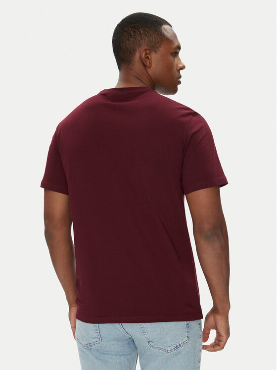 Calvin Klein Jeans Calvin Klein Jeans T-shirt LV040HM265 Tamnocrvena Regular Fit