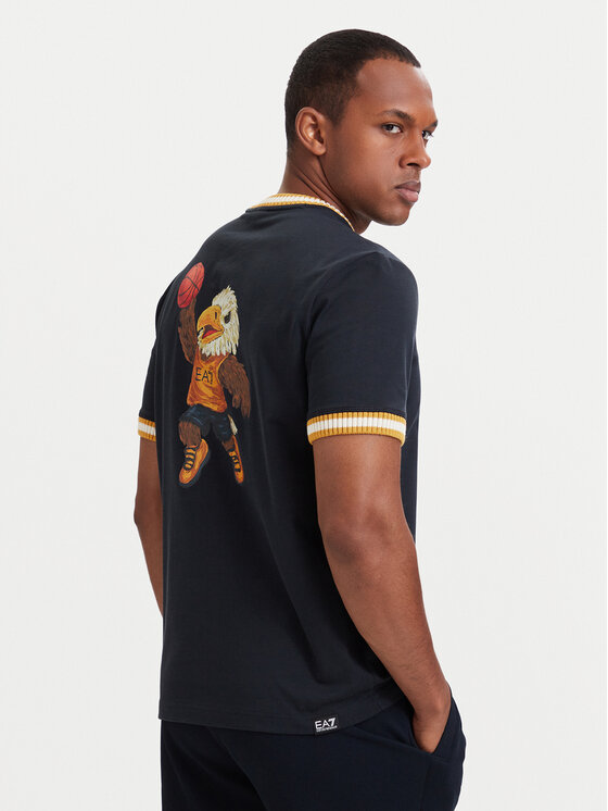 EA7 Emporio Armani EA7 Emporio Armani T-shirt 7M002131 AF12957 UB109 Blu scuro Regular Fit