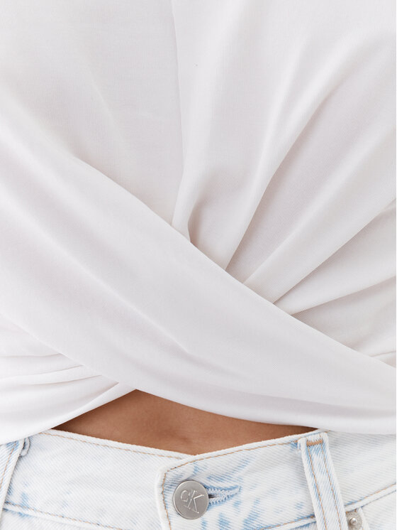 Calvin Klein Jeans Calvin Klein Jeans T-shirt J20J222128 Bianco Regular Fit