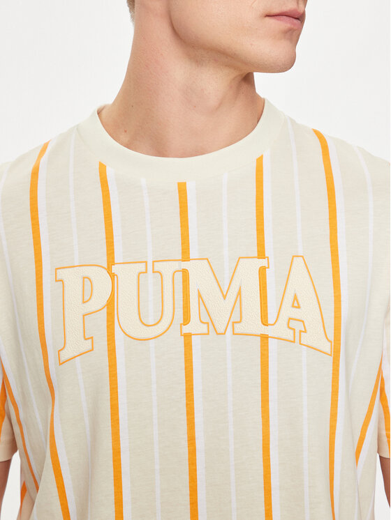 Puma Puma T-krekls Squad 678973 Écru Regular Fit