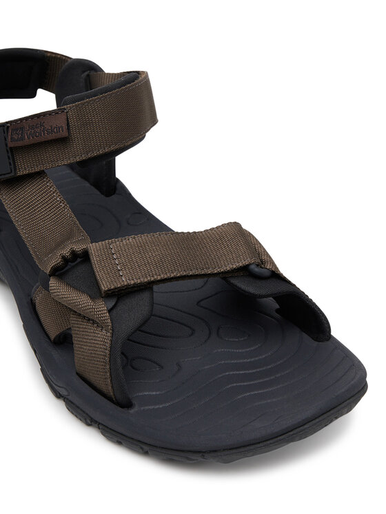 Jack Wolfskin Jack Wolfskin Sandały Lakewood Ride Sandal M 4019021 Brązowy
