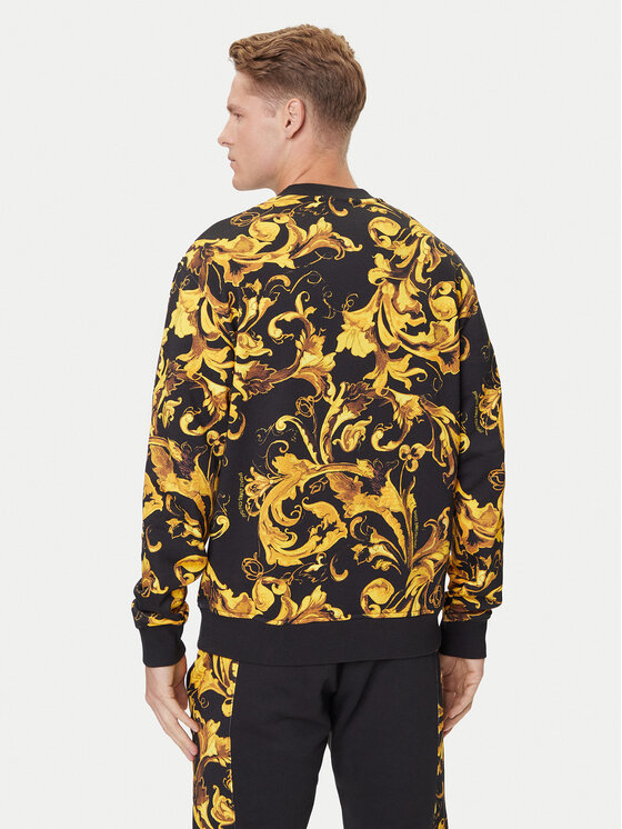 Versace Jeans Couture Versace Jeans Couture Μπλούζα 79GAI3R0 FS201 Μαύρο Regular Fit