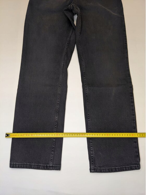 Wrangler Wrangler Jeansy Straight Szary Regular Fit