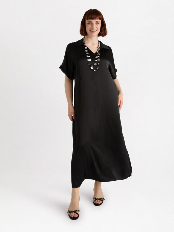 Fiorella Rubino Fiorella Rubino Vestito elegante 7075L001160N033 Nero Regular Fit