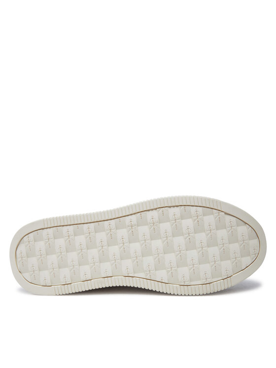 Calvin Klein Jeans Calvin Klein Jeans Sneakersy Bold Flatf Low Mix Ohb YW0YW01632 Biały