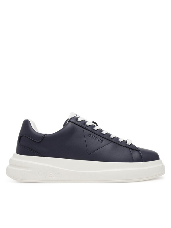 Guess Sneakersy FMJLBA LEA12 Tmavomodrá