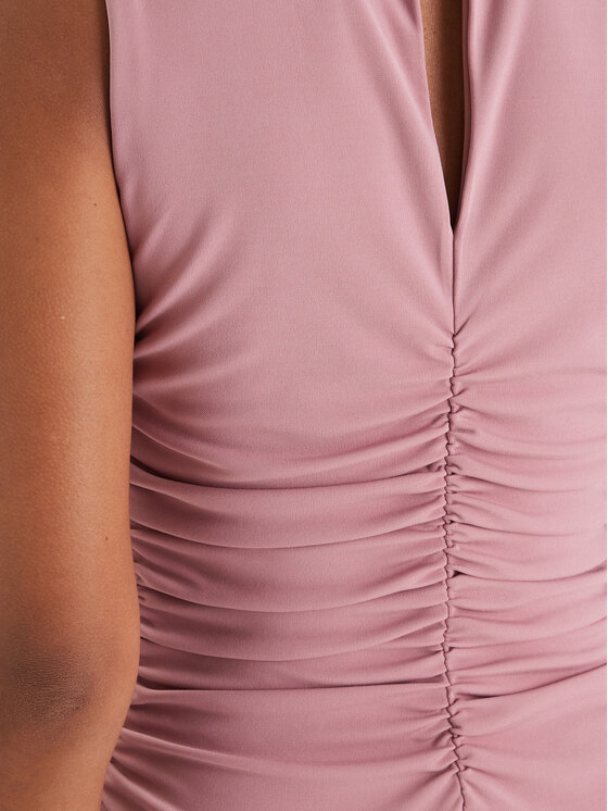 Marella Marella Cocktail obleka Mirra 2613621021 Roza Slim Fit