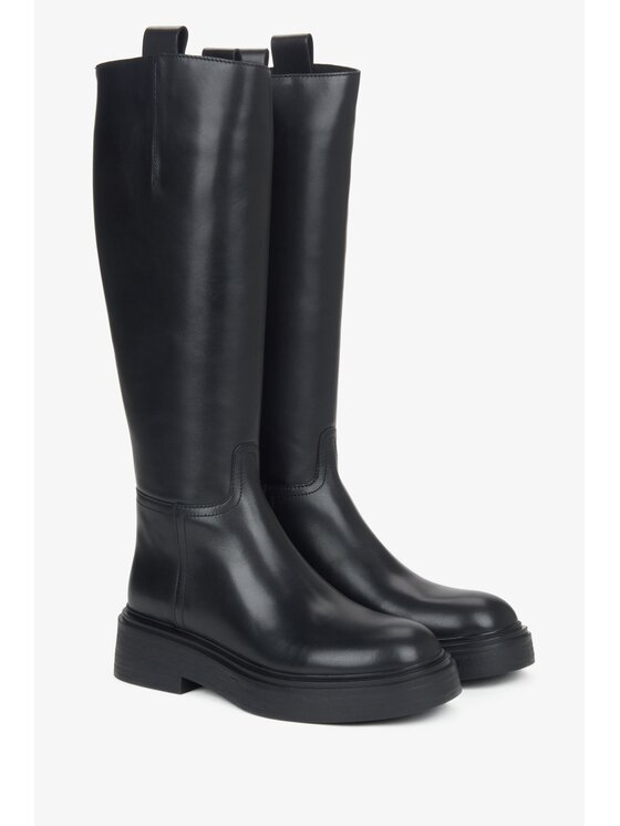 Estro Estro Μπότες ER00115913 Μαύρο