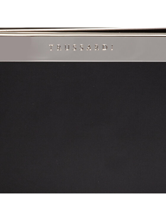 Trussardi Trussardi Torebka Galena Shopping Ew Brushed 75B01381 Czarny