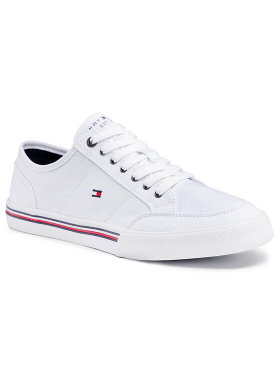 hilfiger white polo