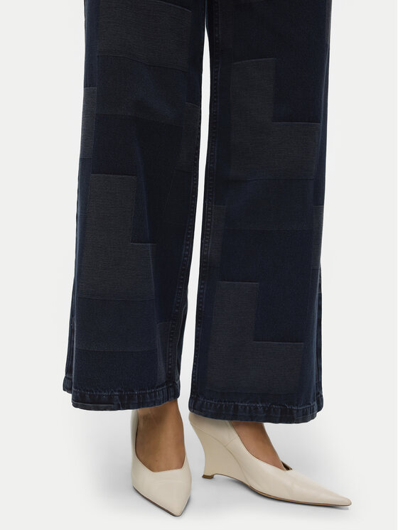 Vero Moda Vero Moda Džinsai Remy 10321077 Tamsiai mėlyna Wide Leg