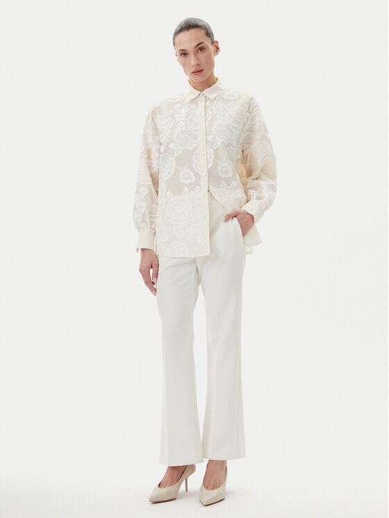 Bruuns Bazaar Bruuns Bazaar Сорочка Calamus Felina BBW4538 Білий Regular Fit