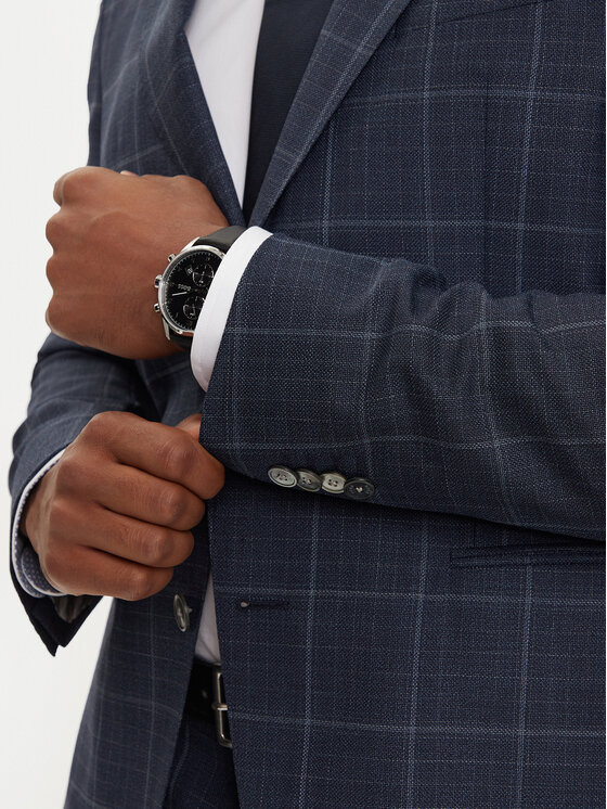 BOSS Boss Costum C-Huge 50521650 Bleumarin Slim Fit