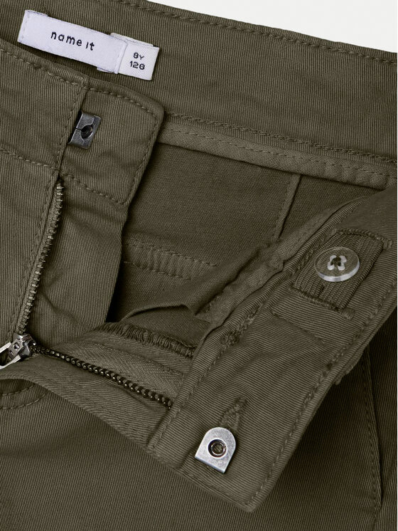 NAME IT NAME IT Stoffhose 13234676 Grün Slim Fit