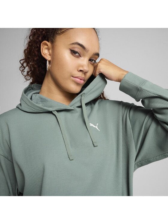Puma Puma Bluza 685023 Zielony Regular Fit