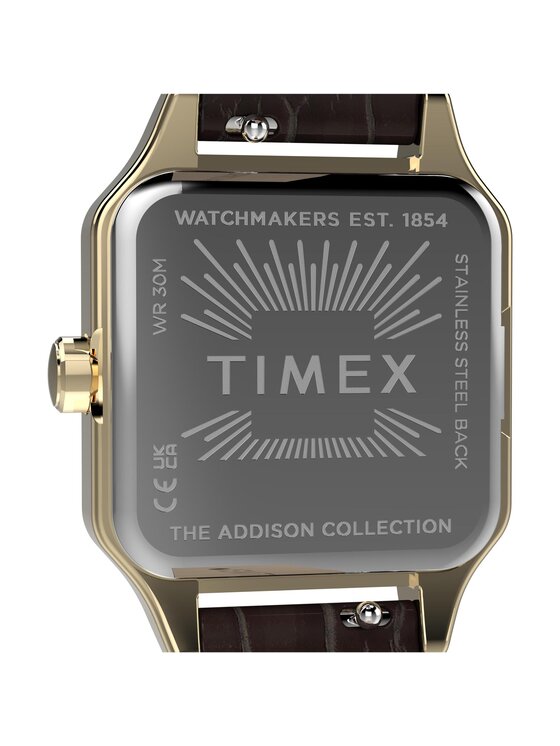 Timex Timex Hodinky TW2Y90700 Hnědá