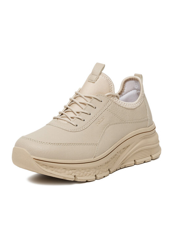 Rieker Rieker Sneakersy 48050-60 Beżowy