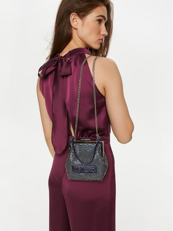 LOVE MOSCHINO LOVE MOSCHINO Ročna torba JC4043PP1LLP176A Mornarsko modra
