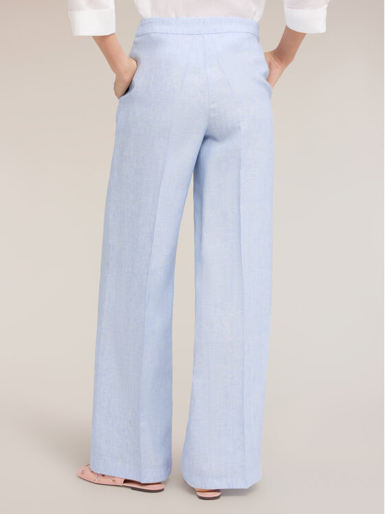 Motivi Motivi Pantaloni di tessuto P01DQ004591N0R4 Turchese Over Fit